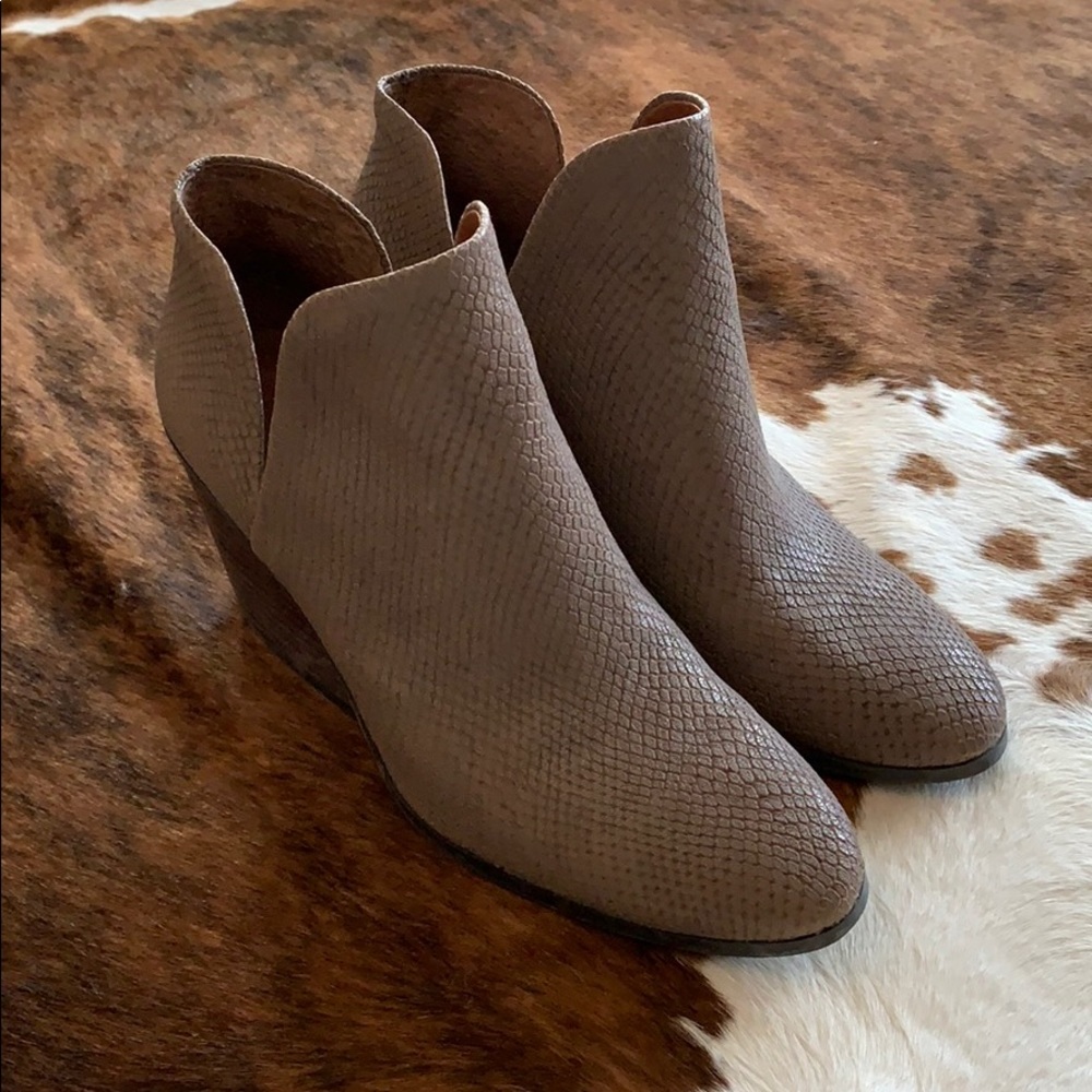 Lucky brand booties